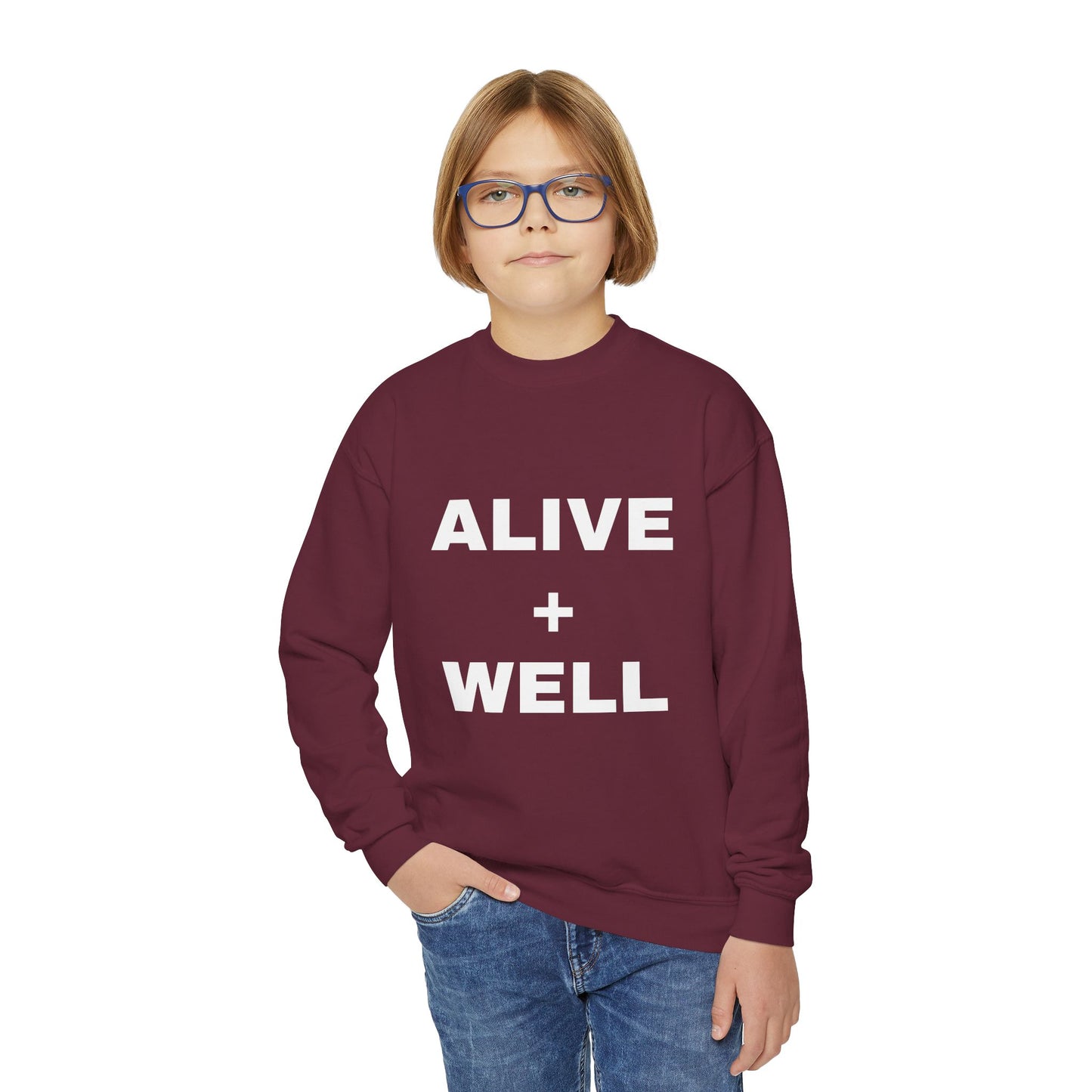 Kids ALIVE + WELL Crewneck Sweatshirt