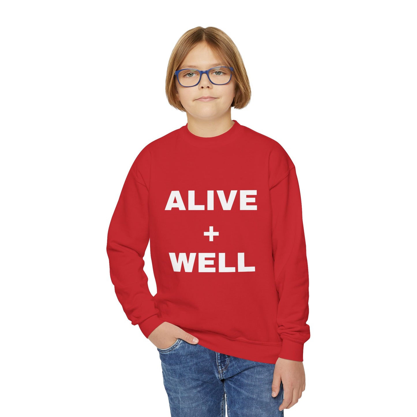 Kids ALIVE + WELL Crewneck Sweatshirt
