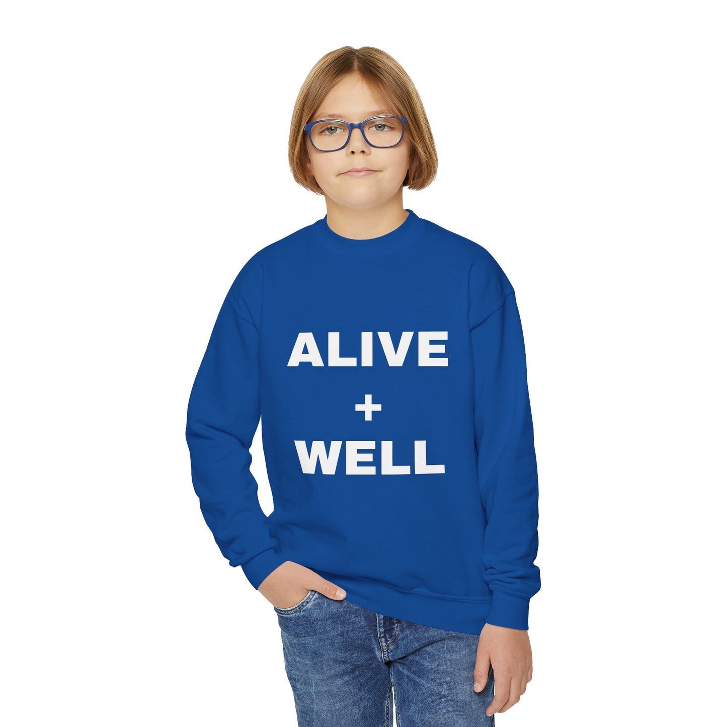 Kids ALIVE + WELL Crewneck Sweatshirt