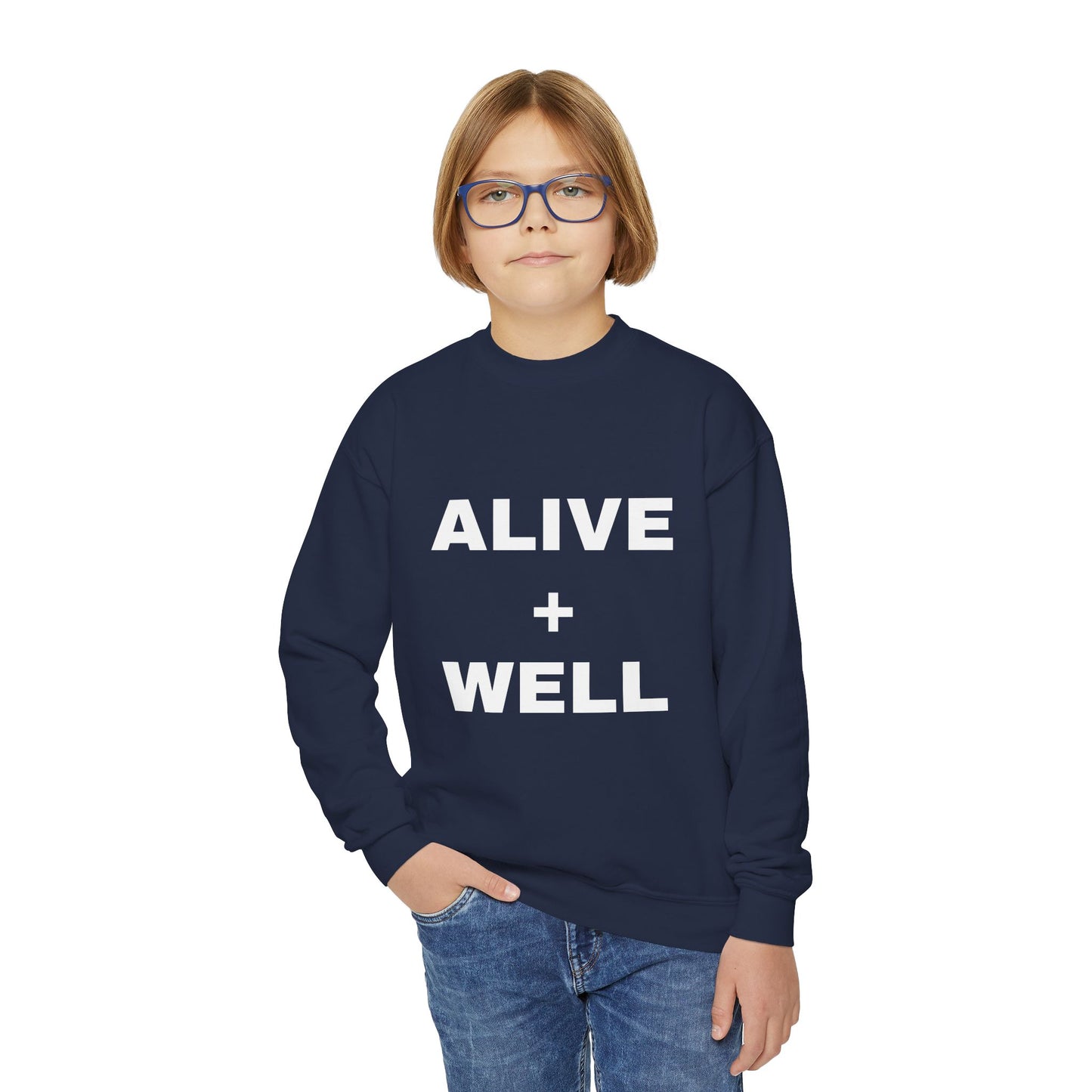 Kids ALIVE + WELL Crewneck Sweatshirt