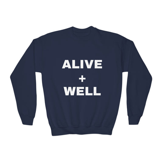 Kids ALIVE + WELL Crewneck Sweatshirt