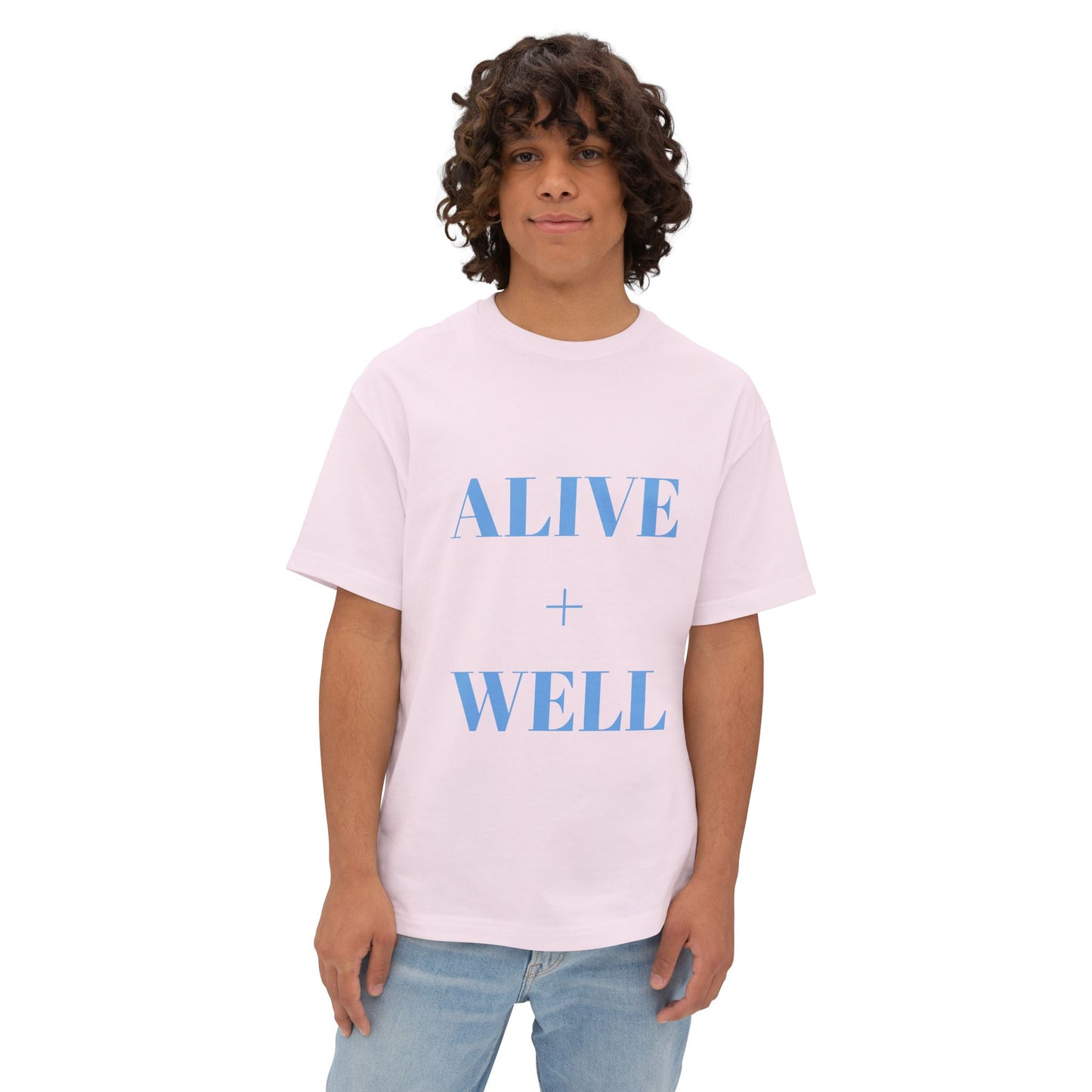 Alive + Well Unisex Oversized Tee