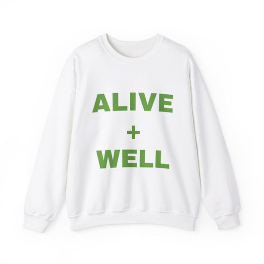 Alive + Well Unisex Heavy Blend™ Crewneck Sweatshirt