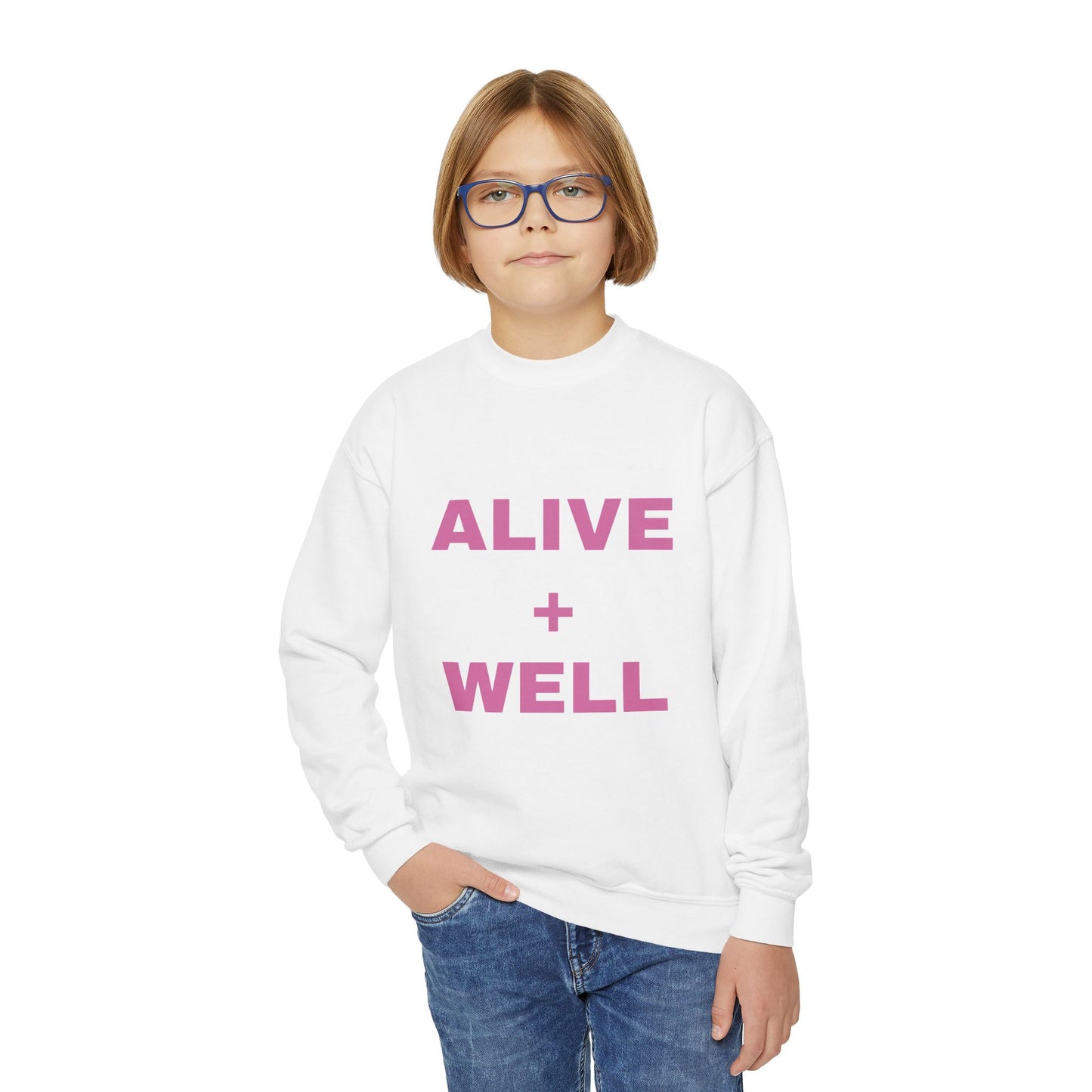 Kids ALIVE + WELL Crewneck Sweatshirt