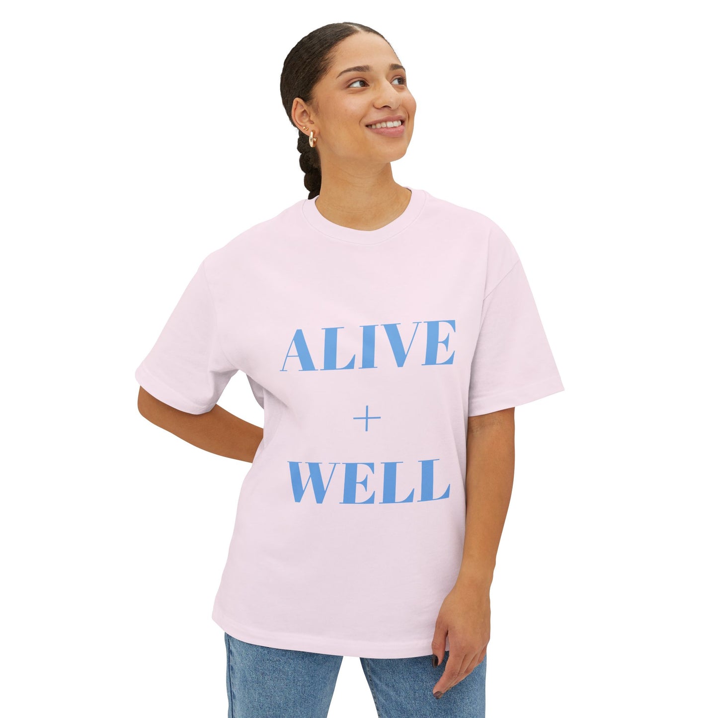 Alive + Well Unisex Oversized Tee