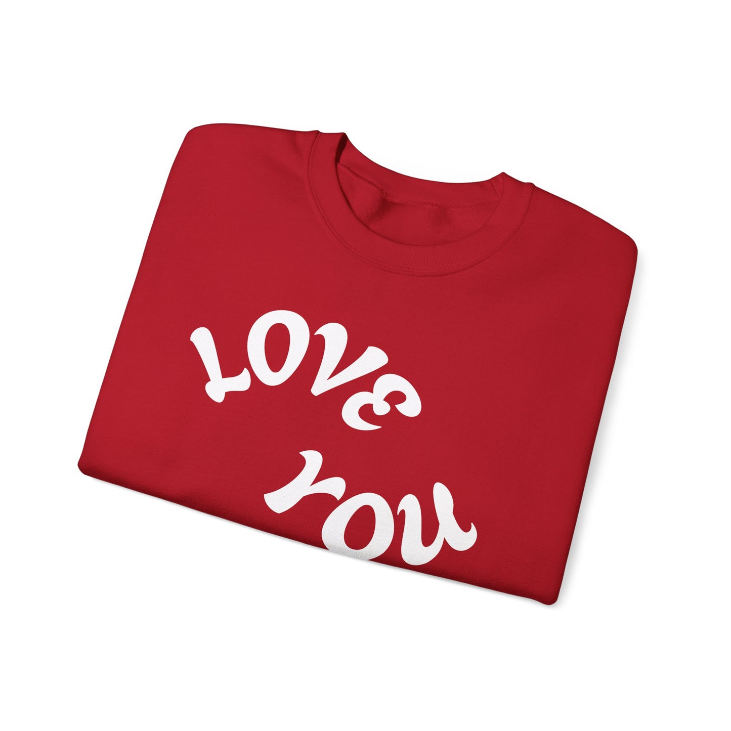 LOVE YOU MORE! Unisex Heavy Blend™ Crewneck Sweatshirt