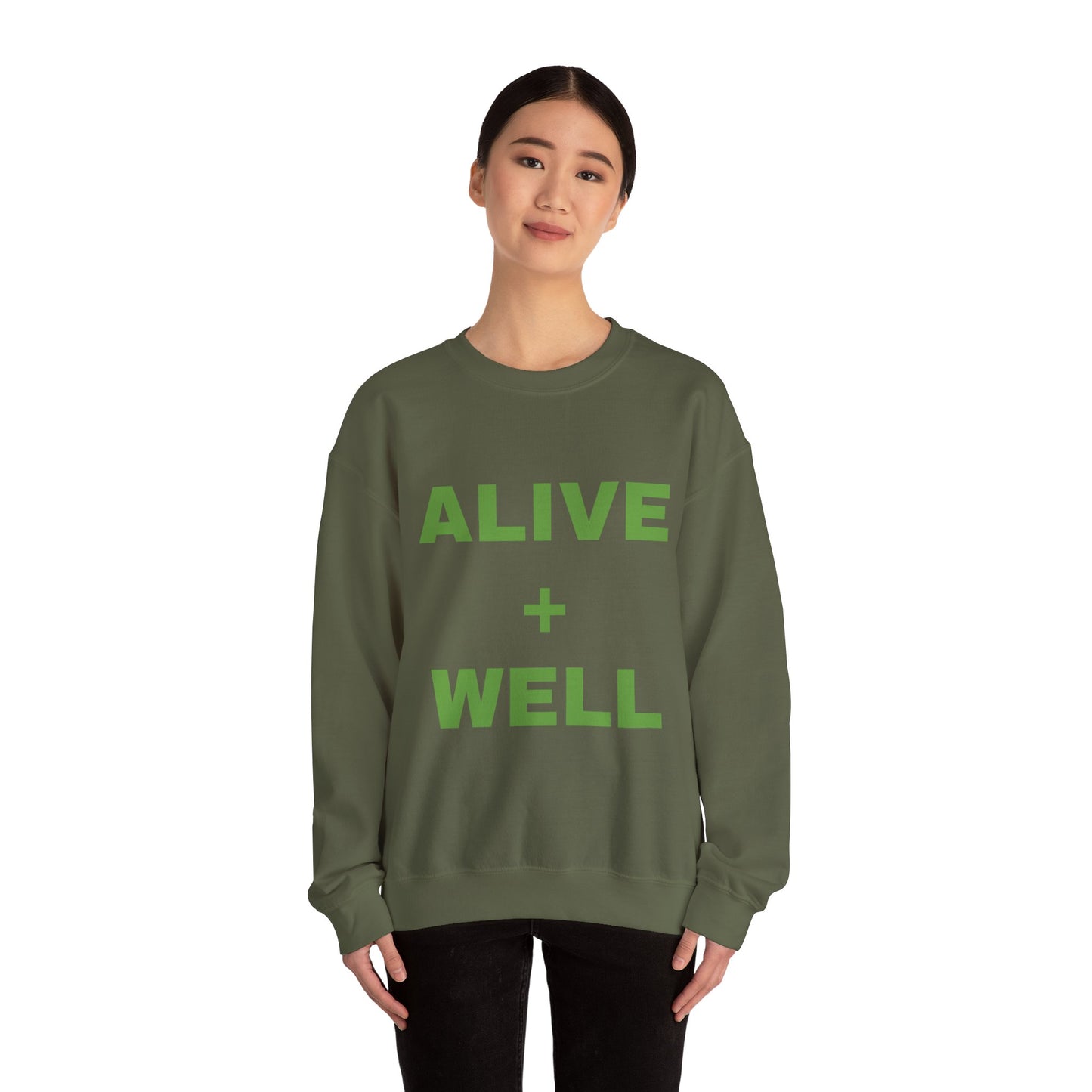 Alive + Well Unisex Heavy Blend™ Crewneck Sweatshirt