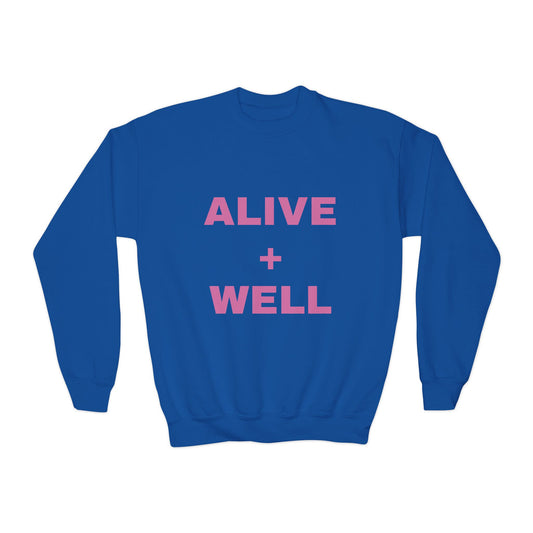 Kids ALIVE + WELL Crewneck Sweatshirt