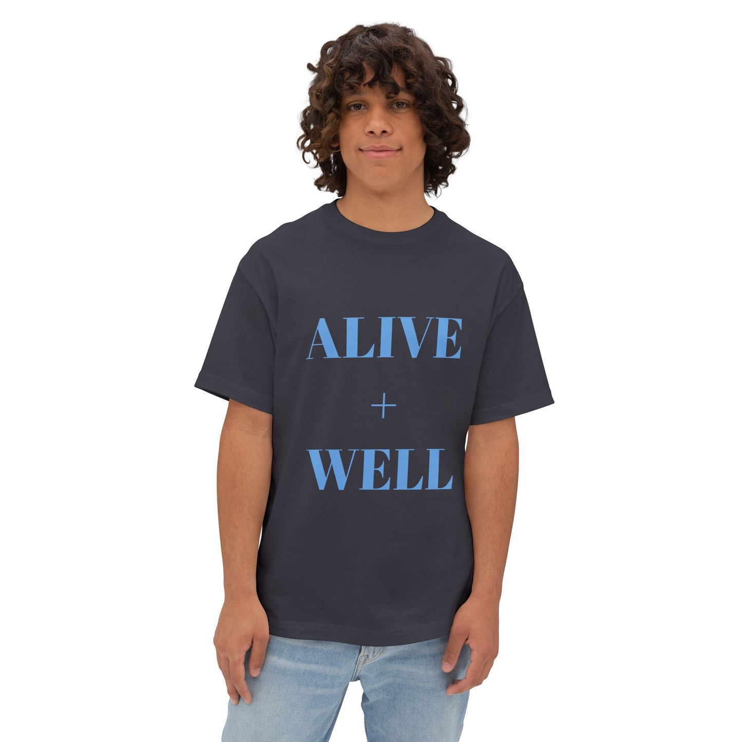 Alive + Well Unisex Oversized Tee