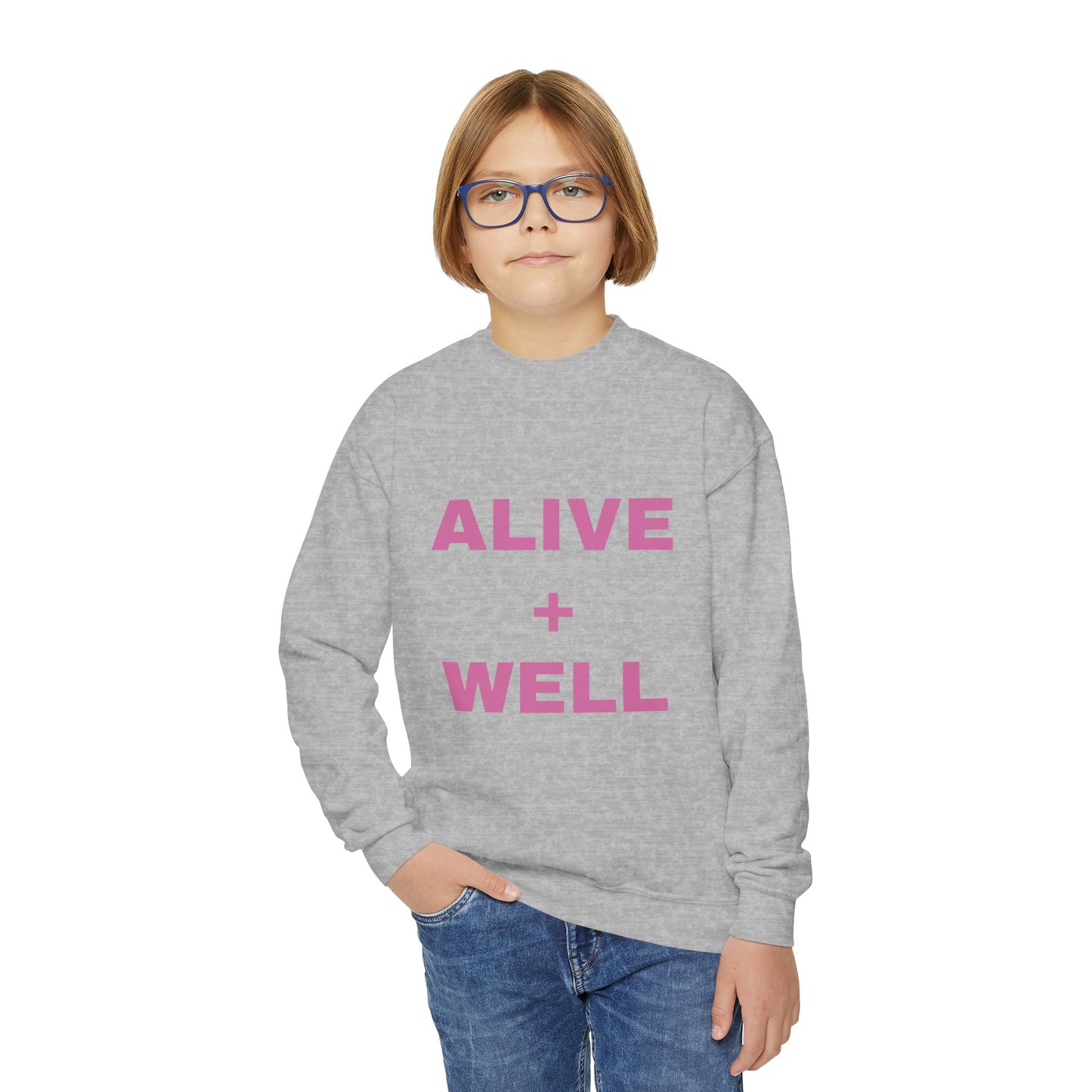 Kids ALIVE + WELL Crewneck Sweatshirt